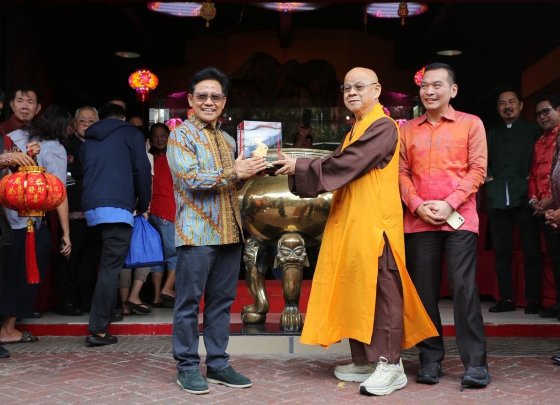 Rayakan Imlek 2577, Cak Imin Soroti Peran Gus Dur dalam Menjaga Pluralisme dan Budaya Tionghoa