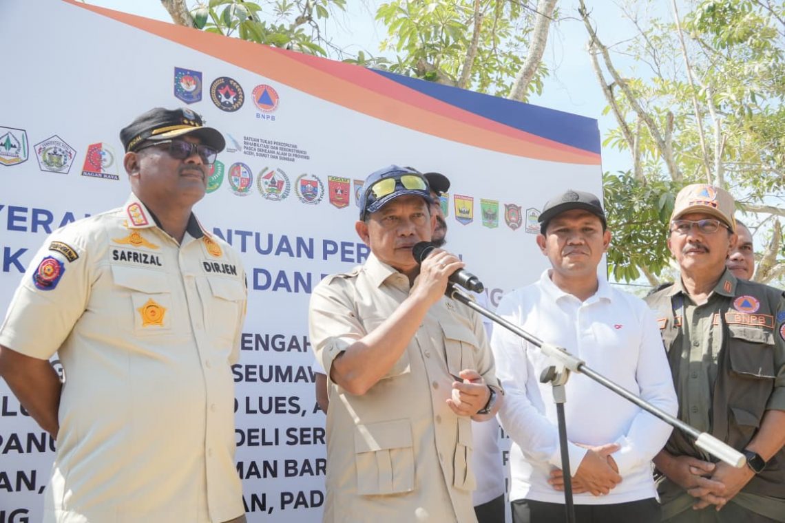 Bantuan Rumah Rusak Digelontorkan ke 24 Daerah di Aceh, Safrizal: Bukti Kehadiran Negara
