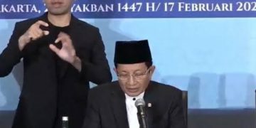 Sidang Isbat Kemenag menetapkan Awal Puasa Ramadhan Jatuh Kamis 19 Febuari 2026