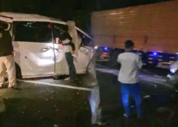 10 Kendaraan Terlibat Tabrakan di Tol Cipularang KM 93, Dua Orang Meninggal