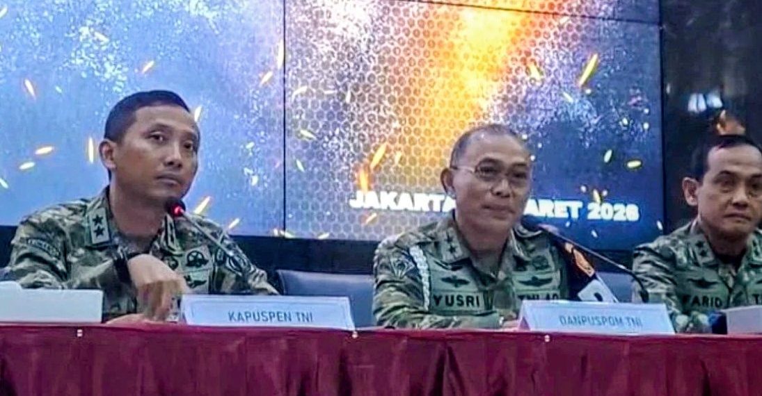Empat Prajurit TNI Jadi Tersangka Penyiraman Air Keras Aktivis KontraS