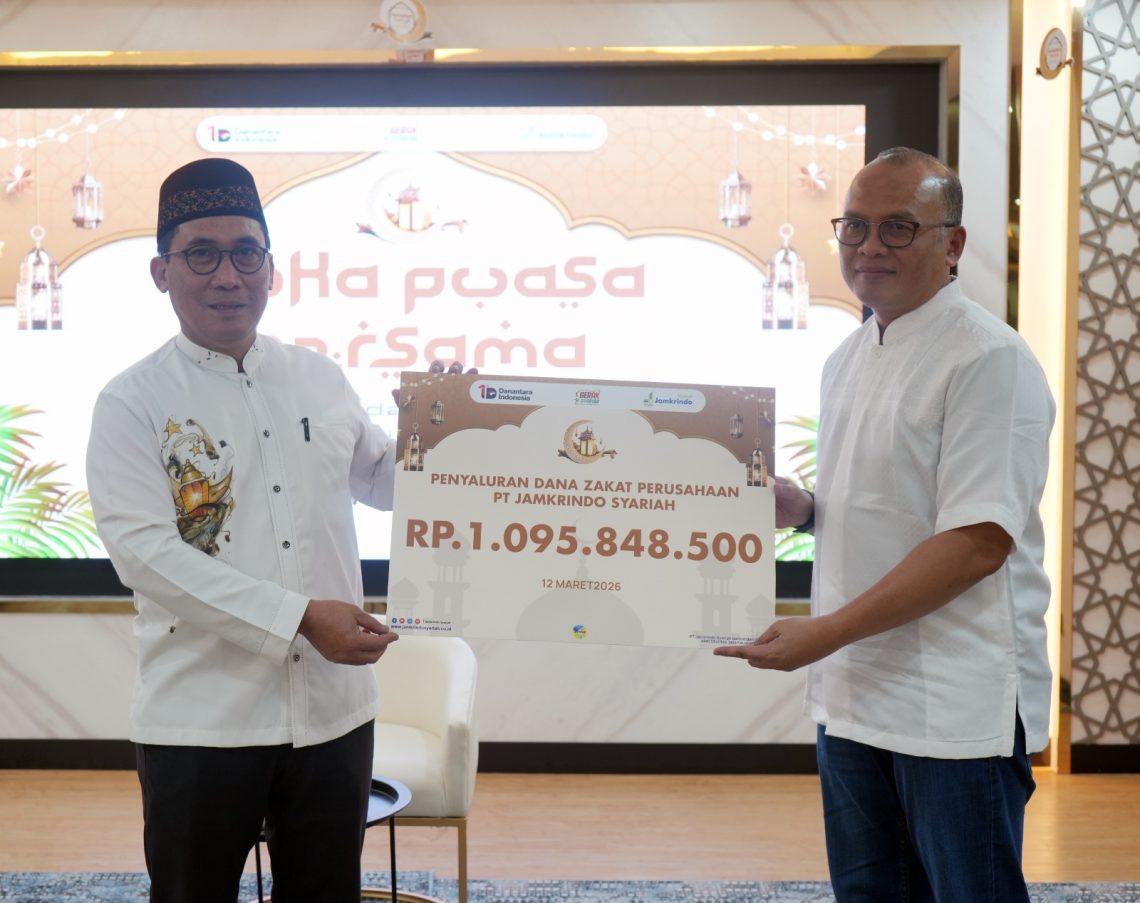 Momentum Nuzulul Qur’an, Jamkrindo Syariah Distribusikan Zakat Perusahaan Rp1,09 Miliar