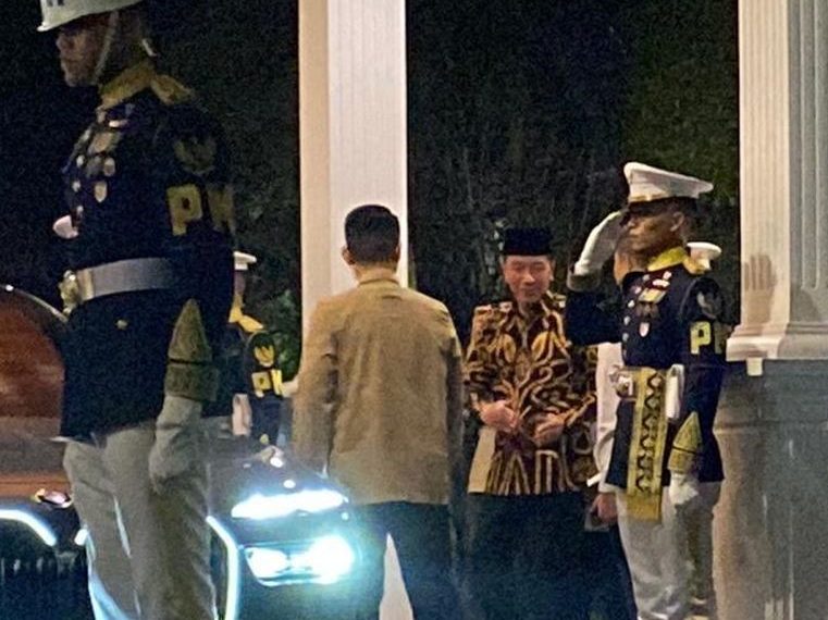 Usai Diskusi Tertutup 3,5 Jam, SBY, Jokowi, dan JK Bertolak dari Istana Presiden Prabowo
