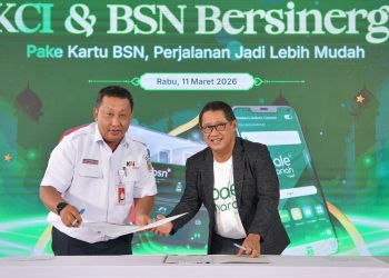 Kolaborasi BSN dan KCI Hadirkan Co-Branding Kartu Multi Trip