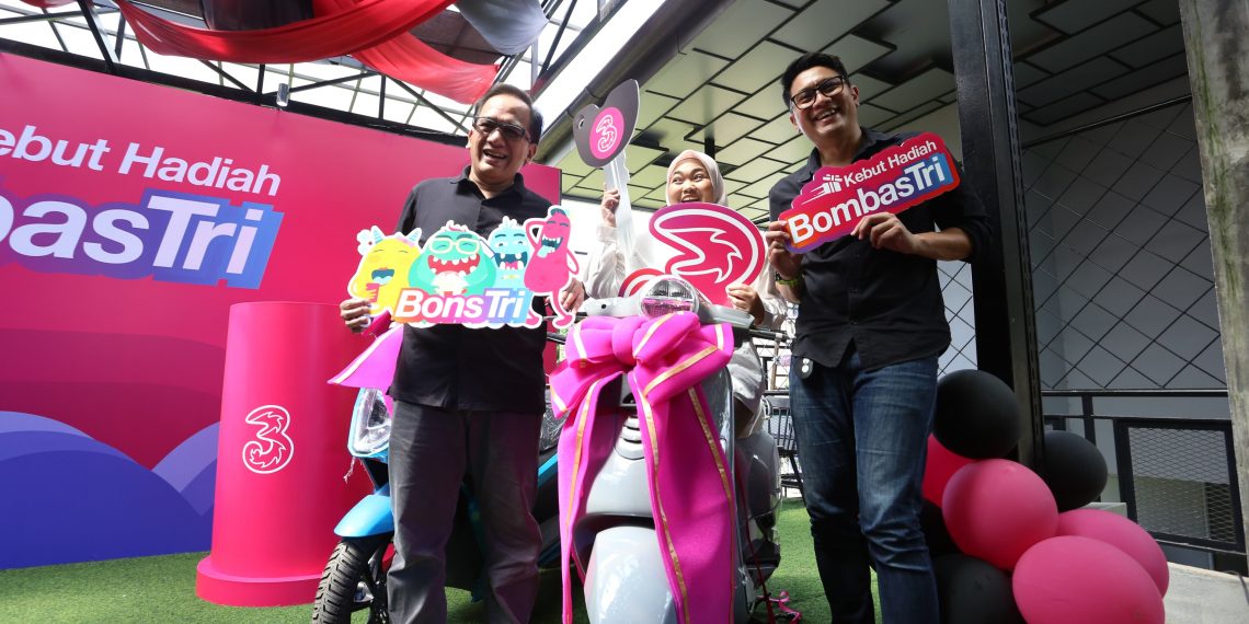 Tri Hadirkan BombasTri, Apresiasi Pelanggan dengan Peluang Hadiah Berlipat