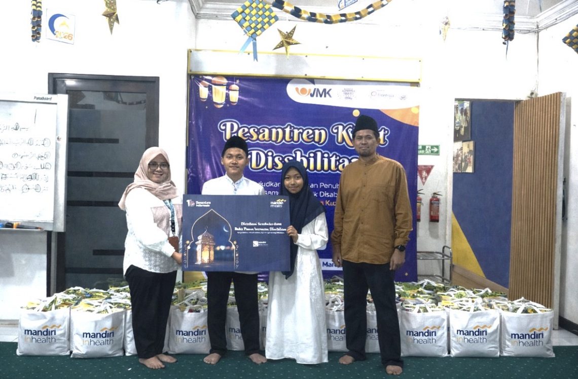 Mandiri Inhealth Salurkan Bantuan untuk Pesantren Disabilitas di Bulan Ramadan
