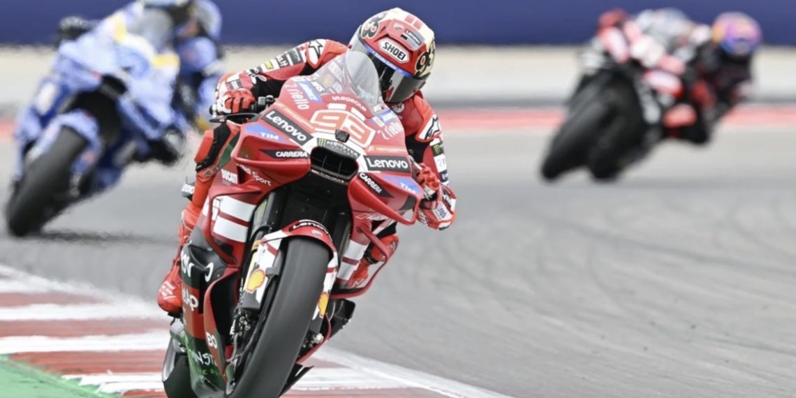 Start dari Tengah, Marc Marquez Finis Kelima di MotoGP Amerika 2026