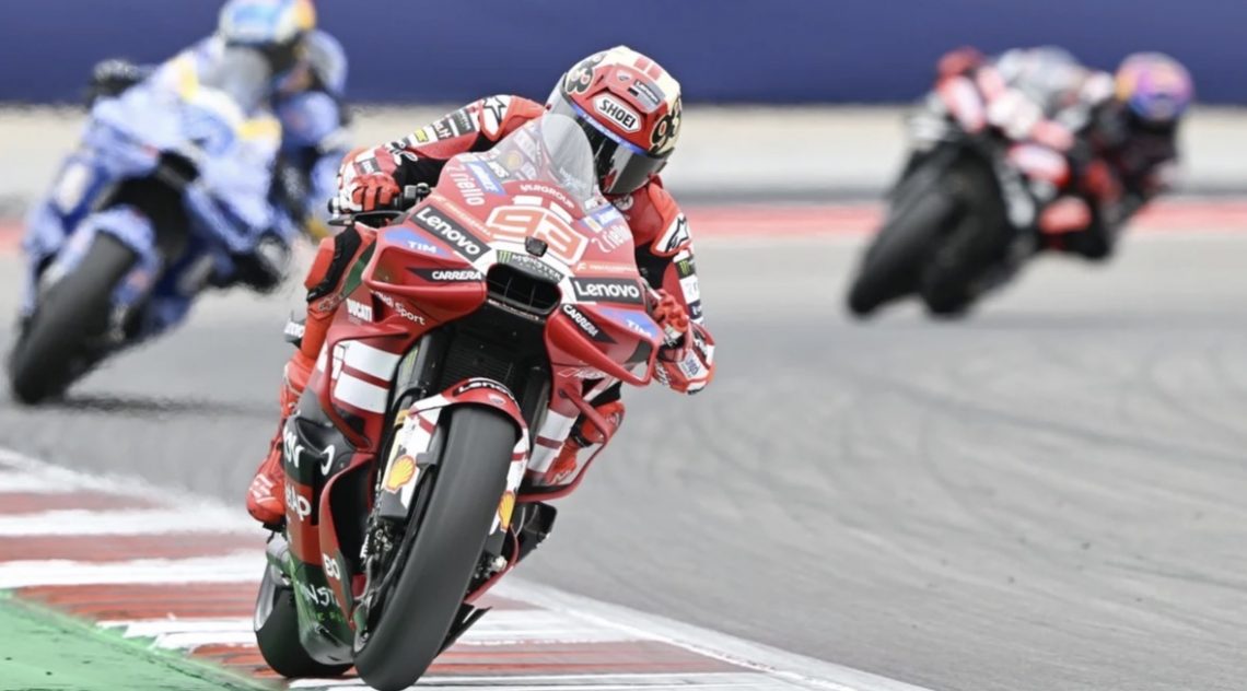 Start dari Tengah, Marc Marquez Finis Kelima di MotoGP Amerika 2026