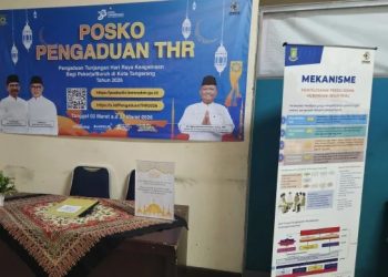 Disnaker Kota Tangerang Hadirkan Posko Pengaduan THR 2026, Pekerja Diminta Aktif Melapor