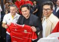 Erick Thohir Sebut Jersey Baru Timnas Indonesia Hadirkan Unsur Budaya Nusantara