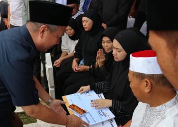 Bank Mandiri Taspen Serahkan Santunan untuk Prajurit TNI Gugur