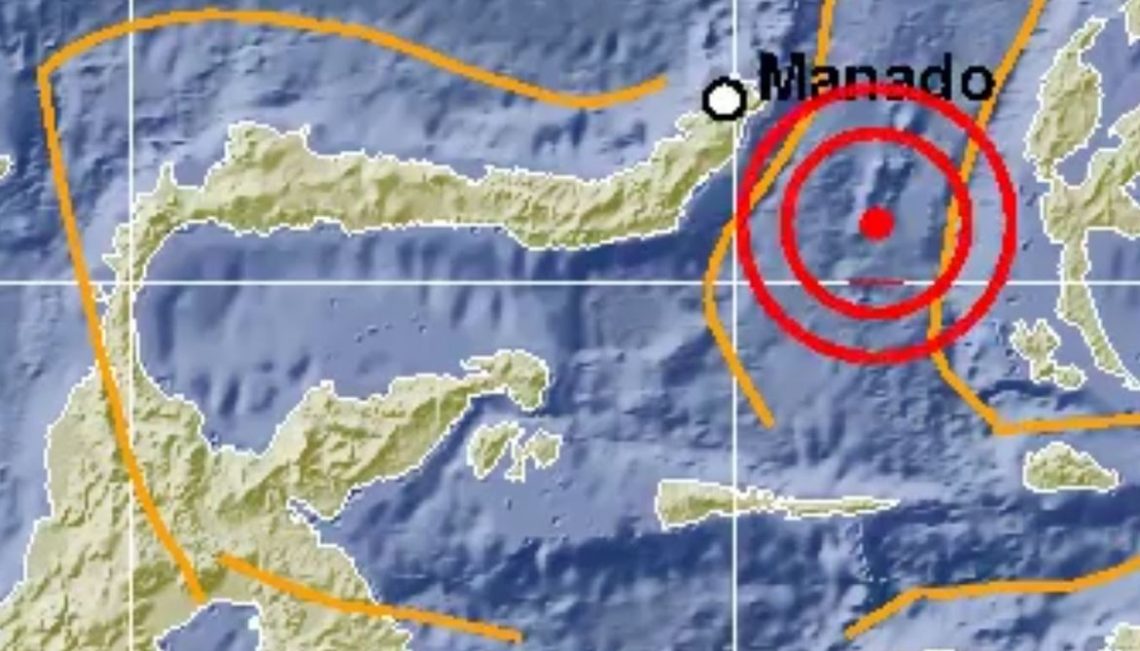 BMKG Laporkan 48 Gempa Susulan Usai Gempa Besar M 7,6 di Bitung
