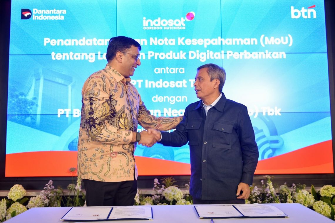 BTN Gandeng Indosat Perluas Akses Layanan Keuangan Digital
