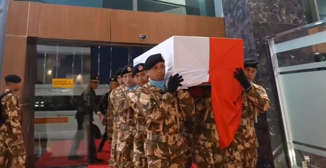 Tiga Prajurit TNI Korban Misi UNIFIL Dipulangkan ke Tanah Air