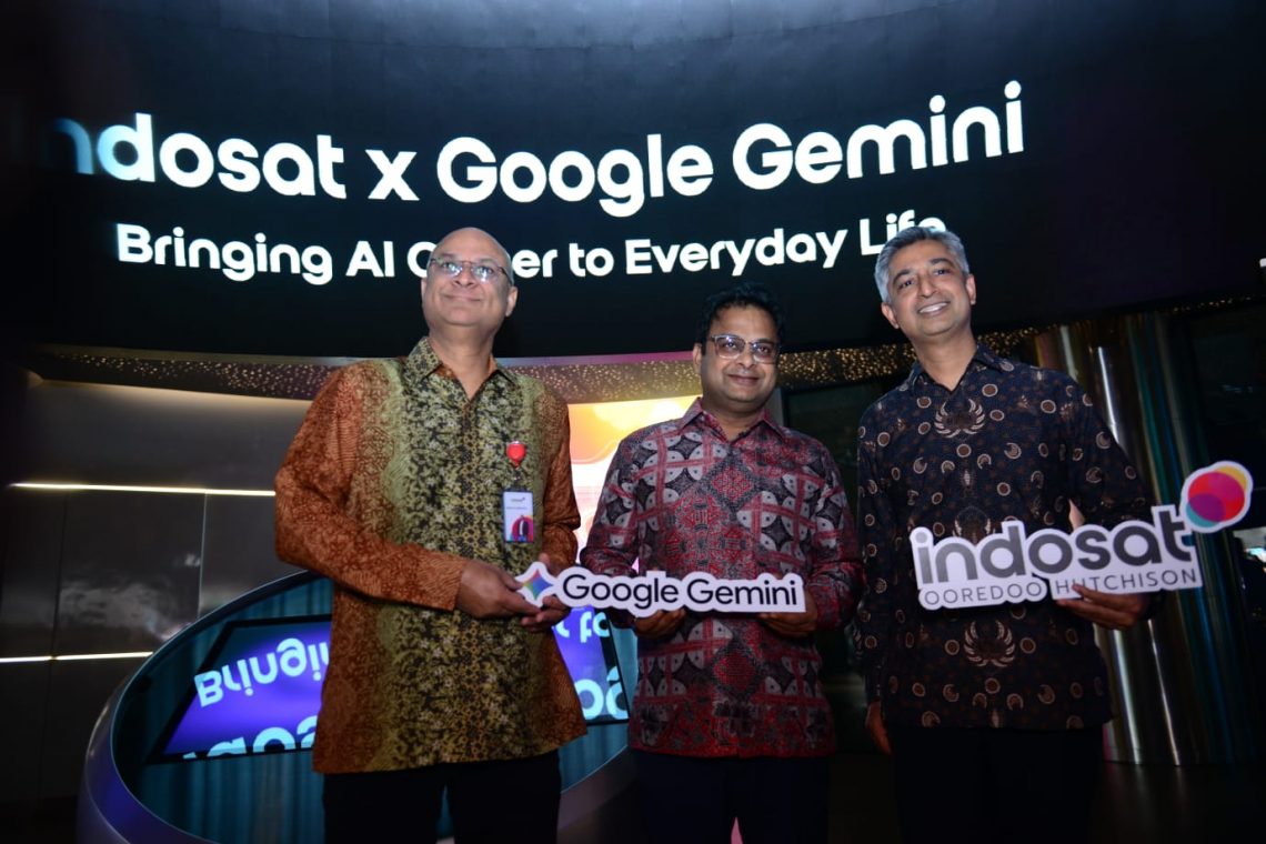 IM3 dan Tri Kini Tawarkan Akses Google Gemini Lewat Paket Bundling Indosat