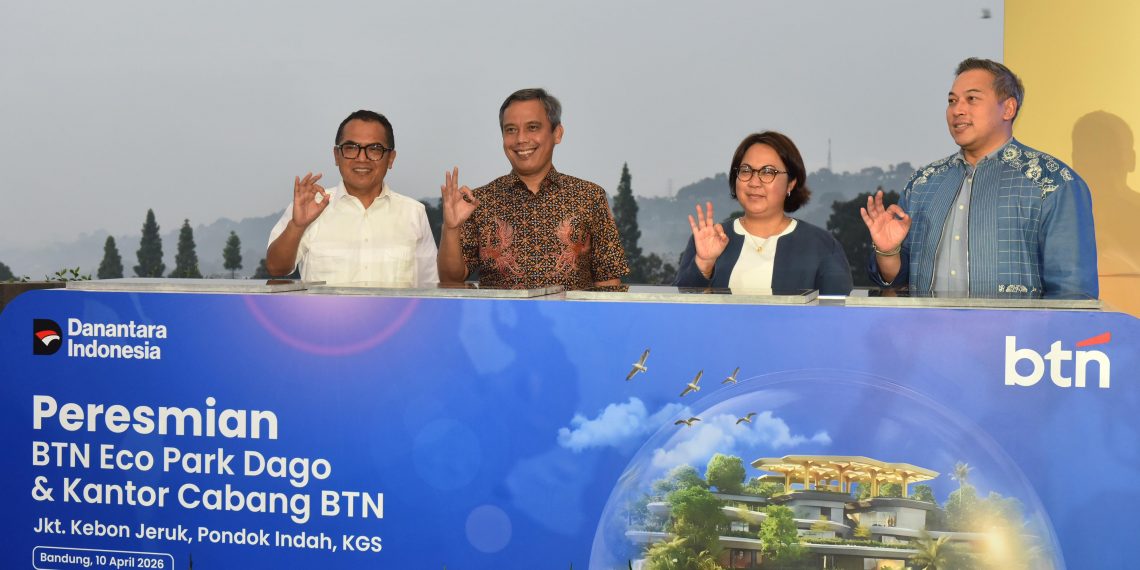 Tingkatkan Kualitas SDM dan Layanan Nasabah, BTN Resmikan Eco Park Dago dan Tiga Kantor Cabang BTN