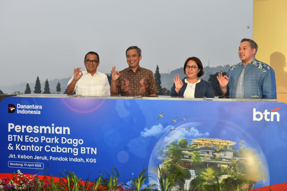 Tingkatkan Kualitas SDM dan Layanan Nasabah, BTN Resmikan Eco Park Dago dan Tiga Kantor Cabang BTN