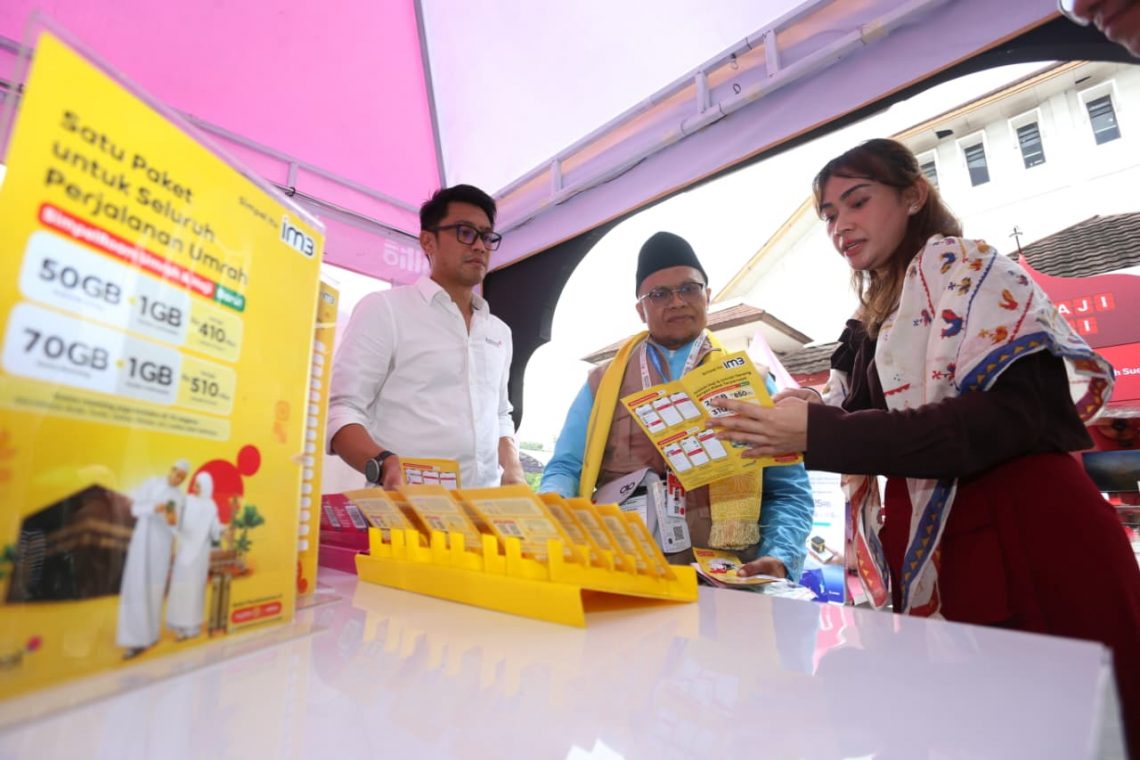 Indosat Siapkan Layanan Komunikasi Terintegrasi bagi Jamaah Haji di Area JAYA