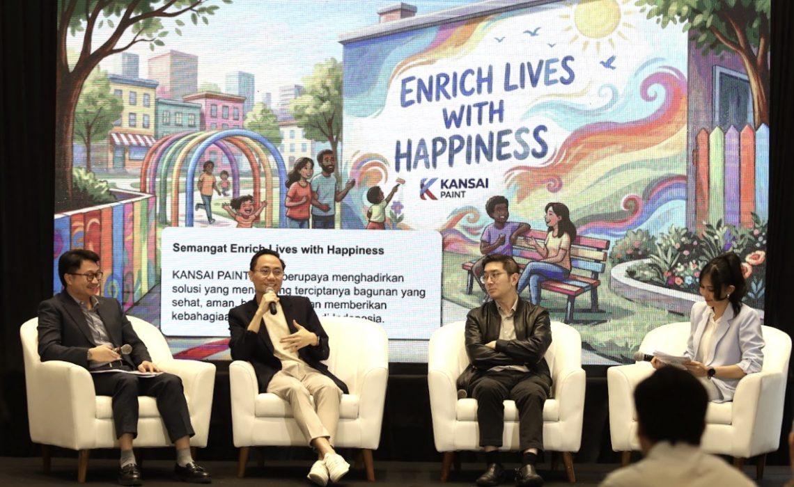 Dukung Hunian Sehat, Kansai Paint Perkenalkan Cat Bebas Timbal