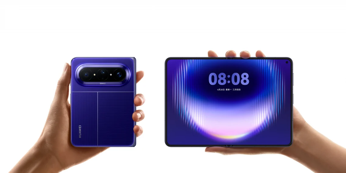 Huawei Pura X Max Hadir dengan Desain Lebar, Fokus Produktivitas