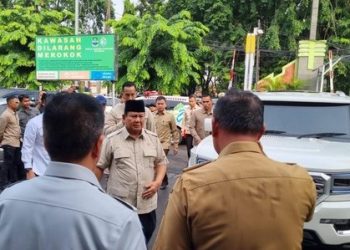 Prabowo Kunjungi RSUD Bekasi, Korban Kereta Masih Dirawat