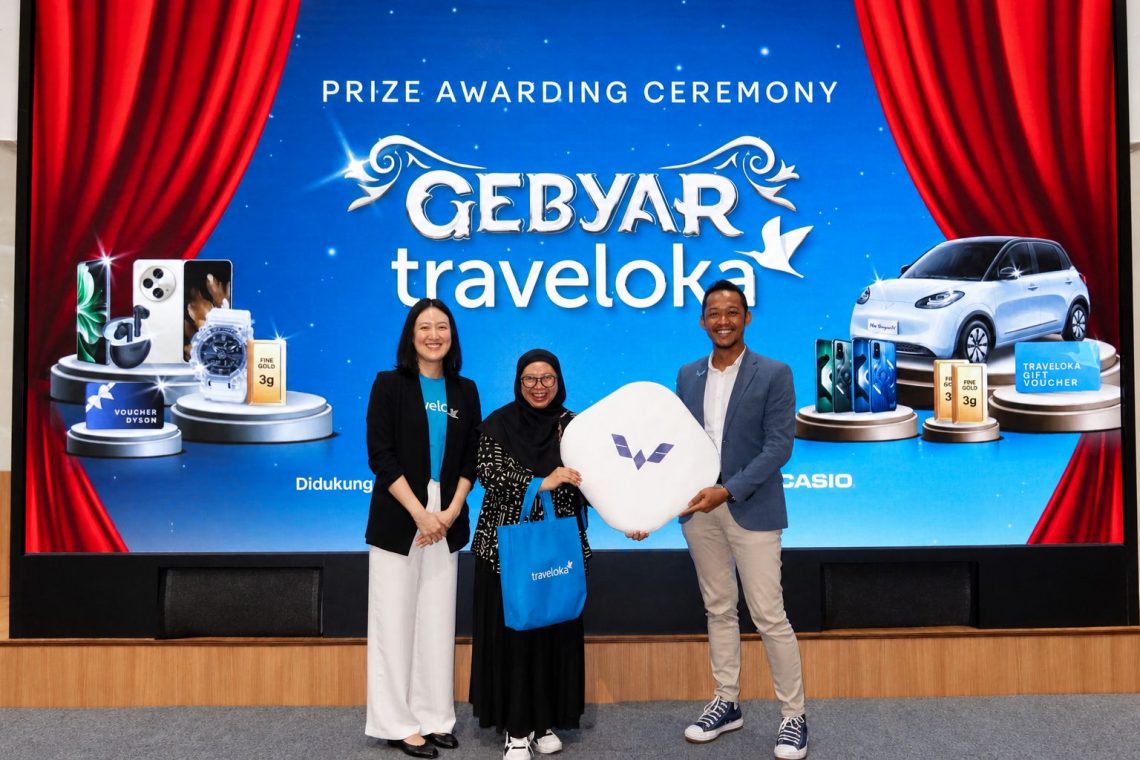Gebyar Traveloka 2025 Capai Puncak, Hadiah Mobil hingga Emas Dibagikan