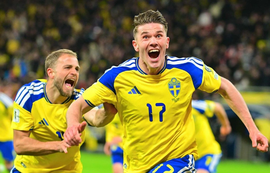 Swedia Umumkan Skuad Resmi Piala Dunia 2026, Isak dan Gyokeres Masuk
