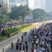 Satpol PP DKI Tegaskan Larangan Berjualan di Jalur CFD Sudirman-Thamrin