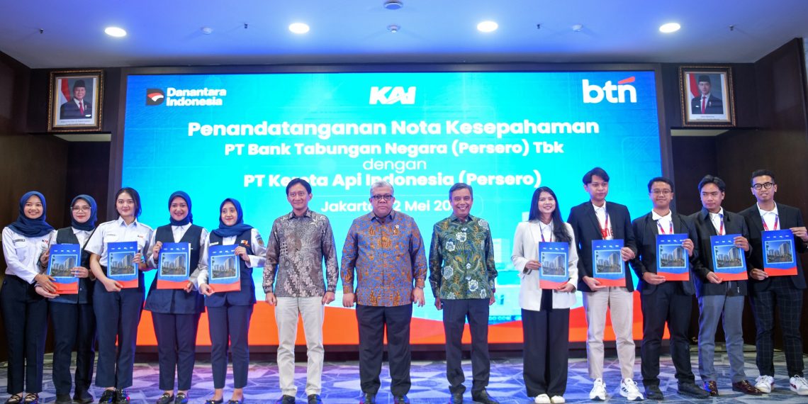 Kolaborasi BTN dan KAI Hadirkan 5.400 Unit Hunian TOD Baru