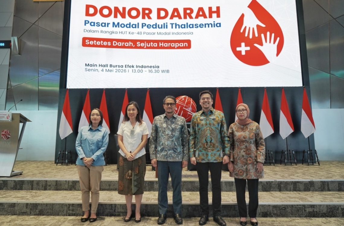 Pasar Modal Indonesia Gelar Donor Darah dan Edukasi Talasemia