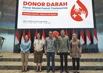 Pasar Modal Indonesia Gelar Donor Darah dan Edukasi Talasemia
