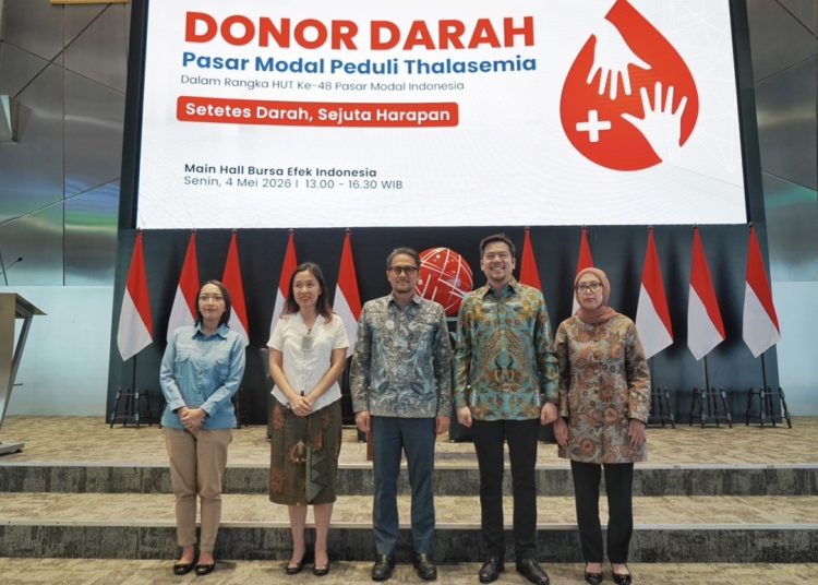 Pasar Modal Indonesia Gelar Donor Darah dan Edukasi Talasemia