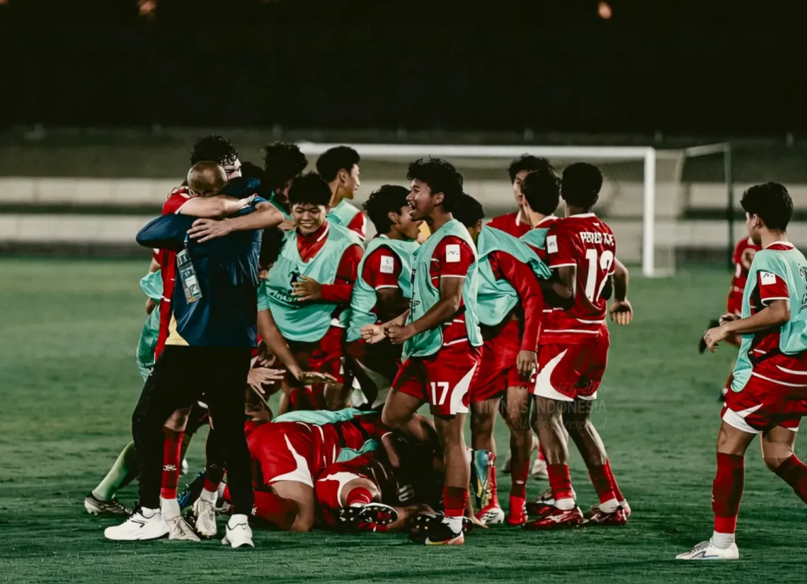 Timnas Indonesia U-17 Tumbangkan China 1-0 di Laga Pembuka