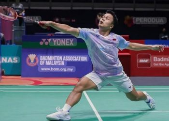 Ginting Tundukkan Justin Hoh, Melaju ke 16 Besar Malaysia Masters 2026