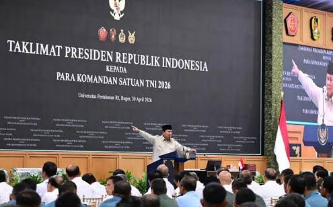 Prabowo Tekankan Kepemimpinan Perwira TNI-Polri di Seskoad Bandung Tahun 2026