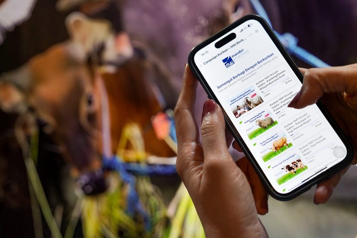 Bank Mandiri Hadirkan Layanan Kurban Praktis Lewat Fitur Sukha
