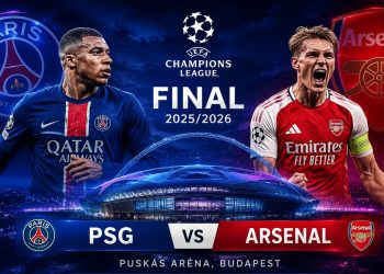 PSG dan Arsenal Berebut Gelar Juara Liga Champions 2026 di Budapest