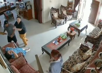 Aksi Sadis Perampok Tewaskan Lansia di Pekanbaru, Detik-detiknya Tertangkap CCTV