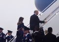Rombongan Trump Buang Barang dari China Sebelum Tinggalkan Beijing