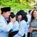Momen Diaspora Bertemu Prabowo di Paris saat Shalat Idul Adha