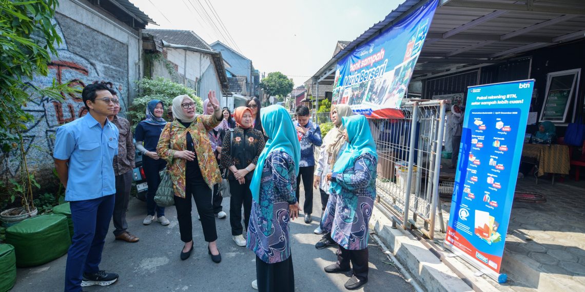 Btn Gandeng Bank Sampah Kurangi Emisi Rumah