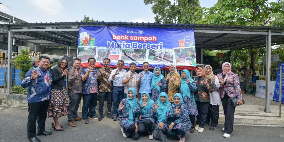 Btn Gandeng Bank Sampah Kurangi Emisi Rumah