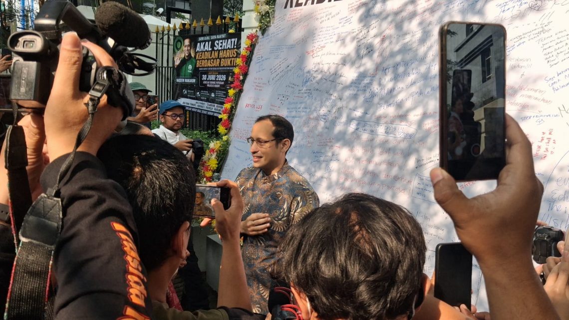 Nadiem Makarim Jalani Sidang Vonis Hari Ini, Harapkan Divonis Bebas dari Seluruh Dakwaan