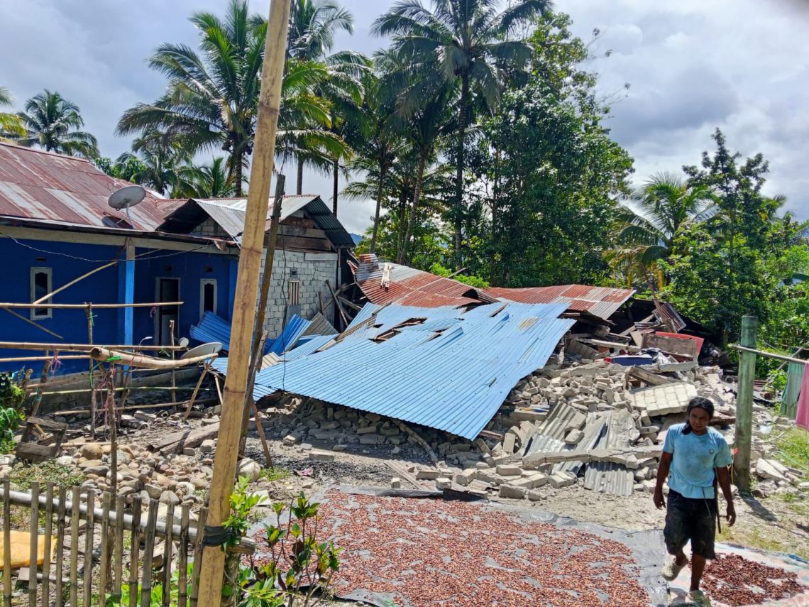 Update Gempa M 6,7 Sulteng, Satu Warga Sigi Meninggal Dunia