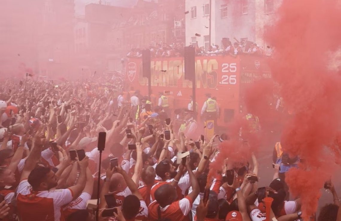 Arsenal Akhiri Penantian 22 Tahun, Gelar Parade Juara Liga Premier