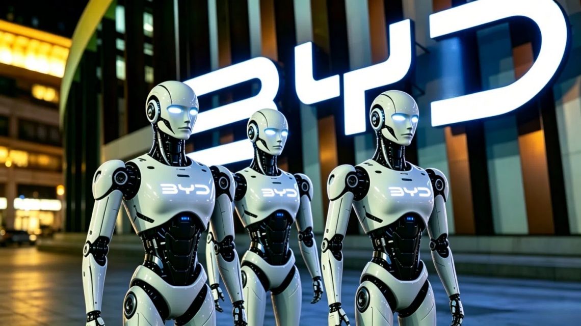 BYD Kembangkan Robot Humanoid, Siap Ekspansi di Luar Industri Otomotif