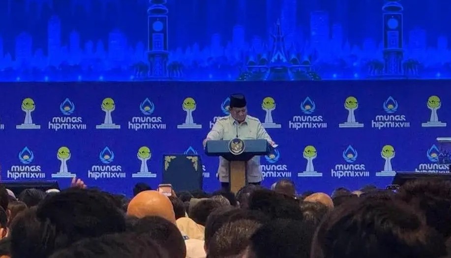 Prabowo di Munas HIPMI 2026: Jangan Macam-Macam, Saya Sudah Tahu Karakter Kalian