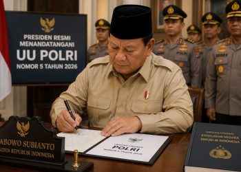Prabowo Tetapkan UU Polri Baru, Masa Dinas dan Penempatan Anggota Disesuaikan