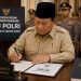 Prabowo Tetapkan UU Polri Baru, Masa Dinas dan Penempatan Anggota Disesuaikan