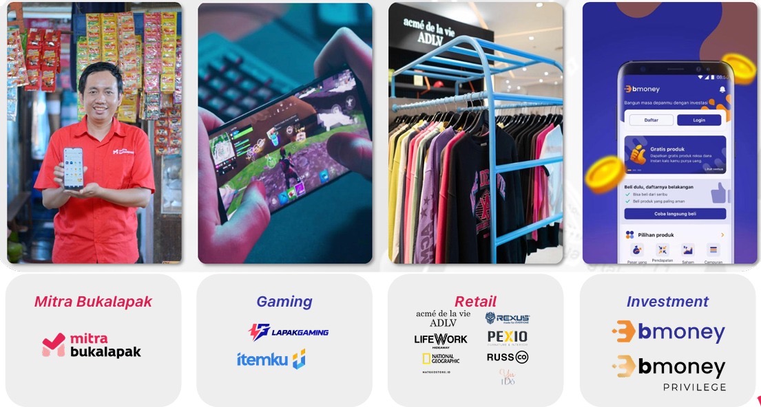 Bukalapak Akselerasi Mitra, Gaming, Investasi, dan Ritel Demi Profit Berkelanjutan